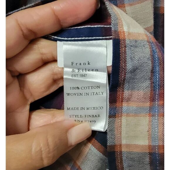 Frank & Eileen Flannel Button-up Shirt S - Picture 6 of 10